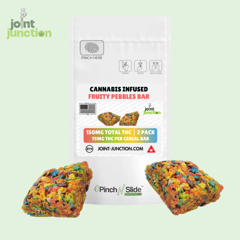 Fruity Pebbles Rice Krispy- 75MG THC (2-Pack) - 150MG Total THC