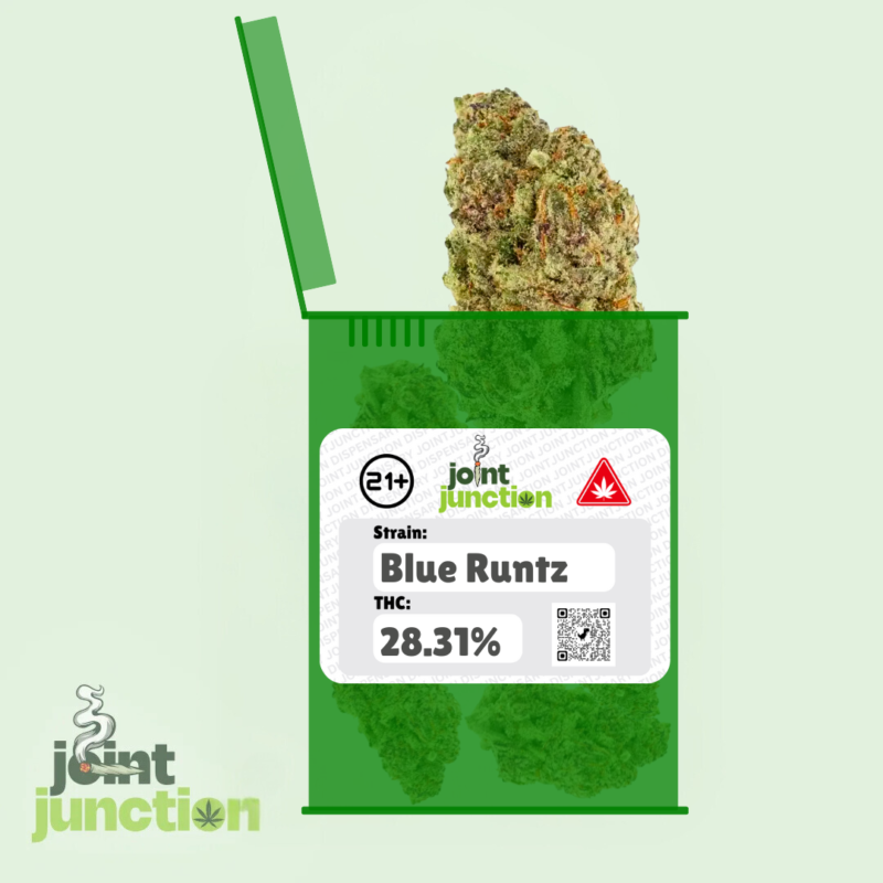 Blue Runtz - Indica Hybrid | 28.31% THC - Image 2