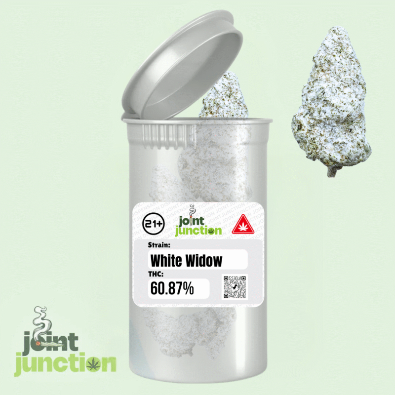 White Widow Snowcaps - Indica Hybrid | 60.87% THC [Top Shelf]