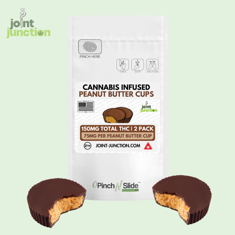 Peanut Butter Cups - 150MG Total THC (2-Pack)
