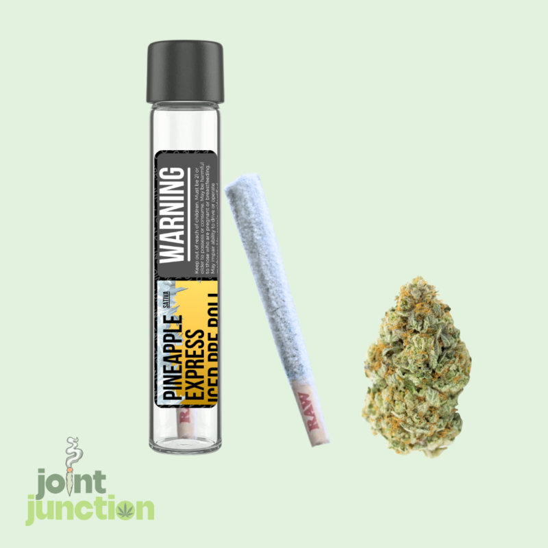 Pineapple Express Iced Pre Roll | Sativa | 42.63% THC